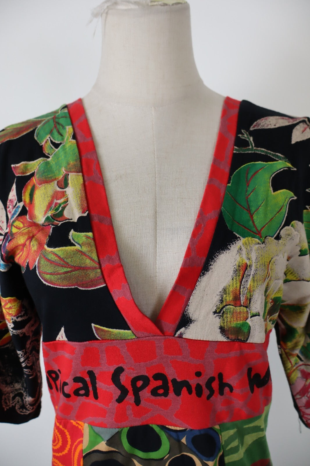 DESIGUAL MAGLIA DONNA TG. M WOMAN CASUAL VINTAGE T-SHIRT TOP