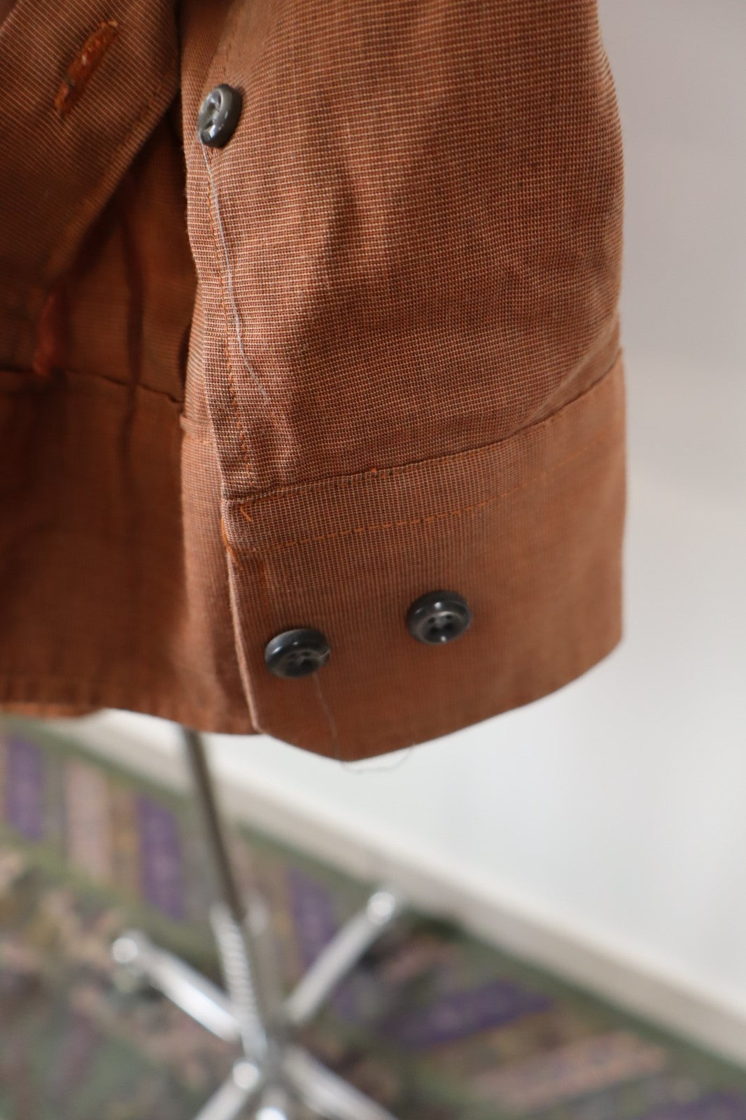 PAUL R. SMITH CAMICIA COTONE SHIRT UOMO Tg 43 MAN VINTAGE CASUAL COTTON