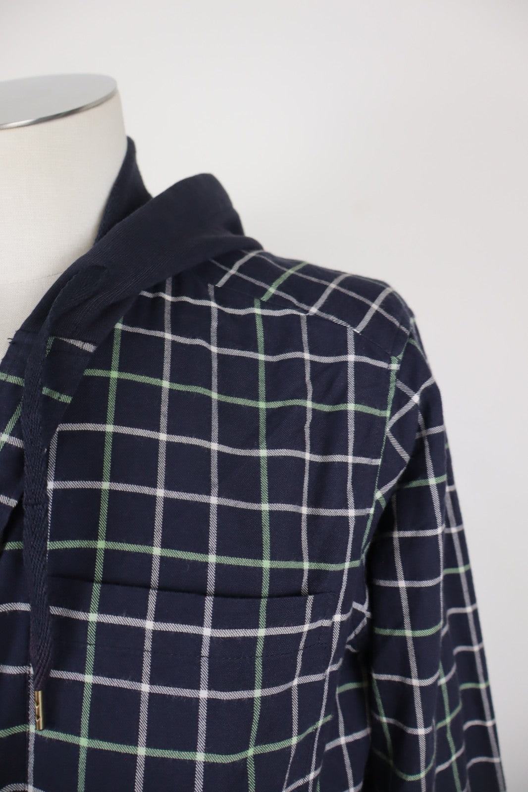 CONVERSE CAMICIA CON CAPPUCCIO UOMO TG. L MAN CASUAL VINTAGE SHIRT COTONE COTTON