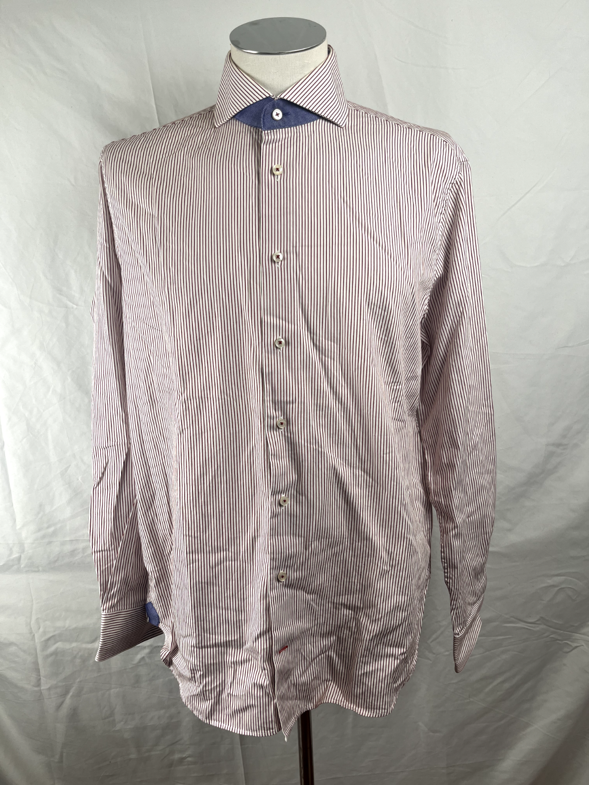 TOMMY HILFIGER CAMICIA UOMO TG. 41 / 16 MAN CASUAL VINTAGE SHIRT COTONE COTTON
