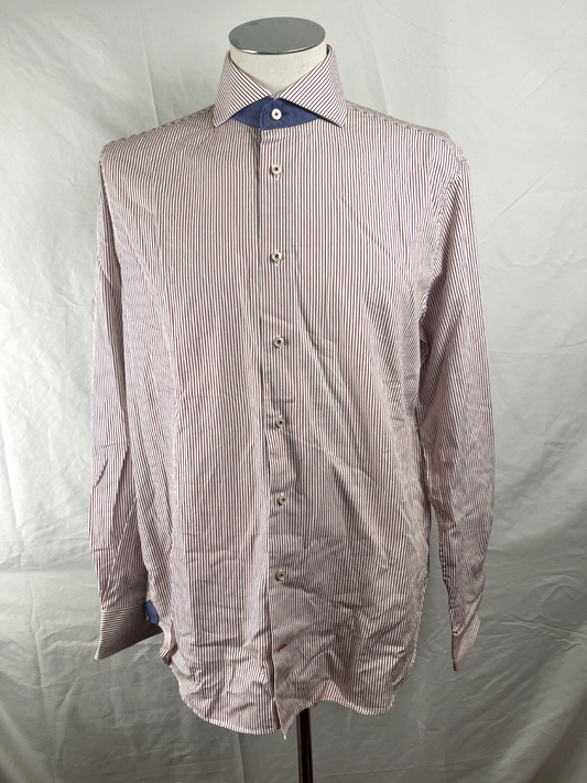 TOMMY HILFIGER CAMICIA UOMO TG. 41 / 16 MAN CASUAL VINTAGE SHIRT COTONE COTTON