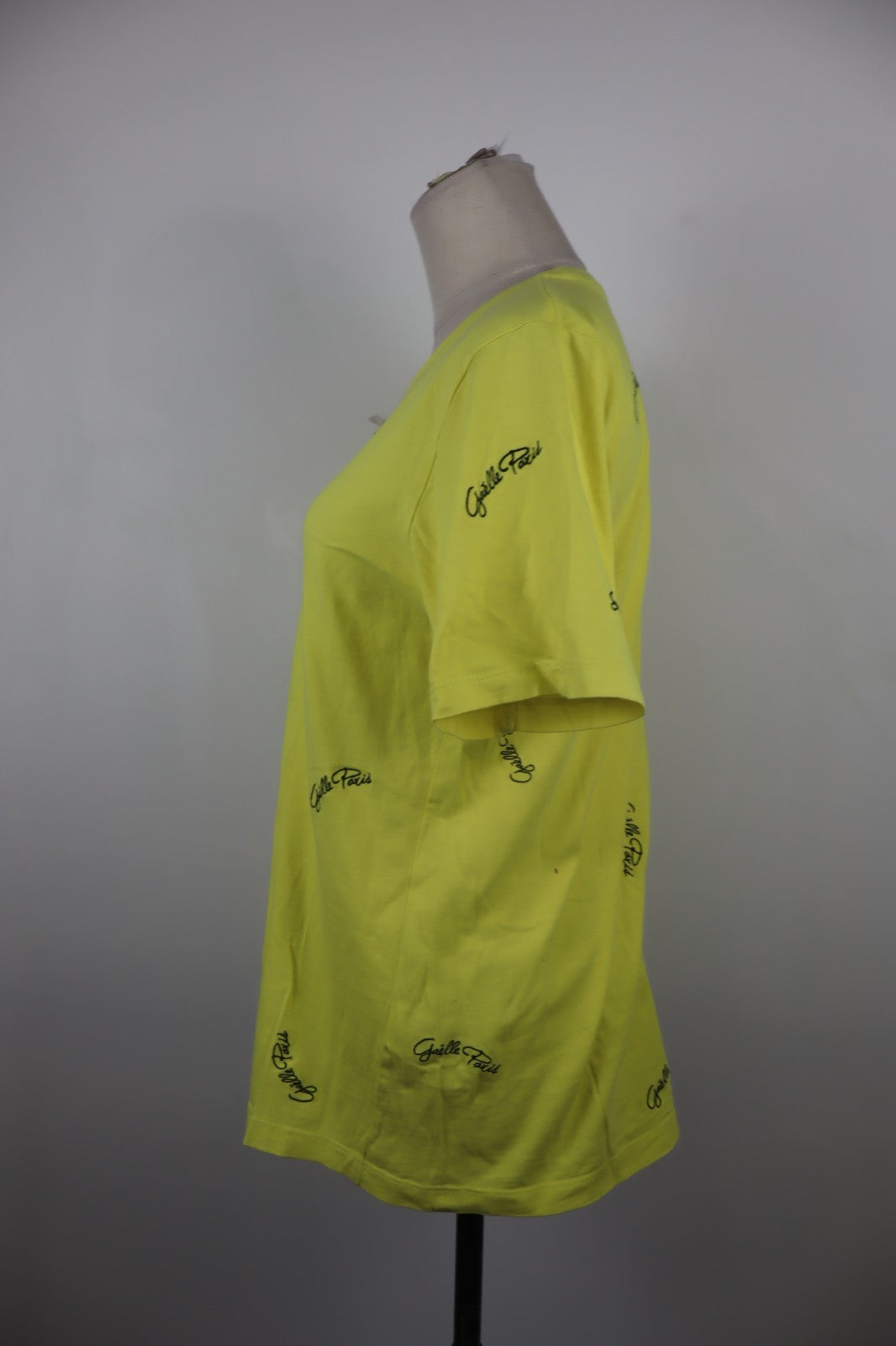 GAELLE PARIS MAGLIA DONNA TG. 0 WOMAN CASUAL VINTAGE TOP T-SHIRT COTONE LOGO