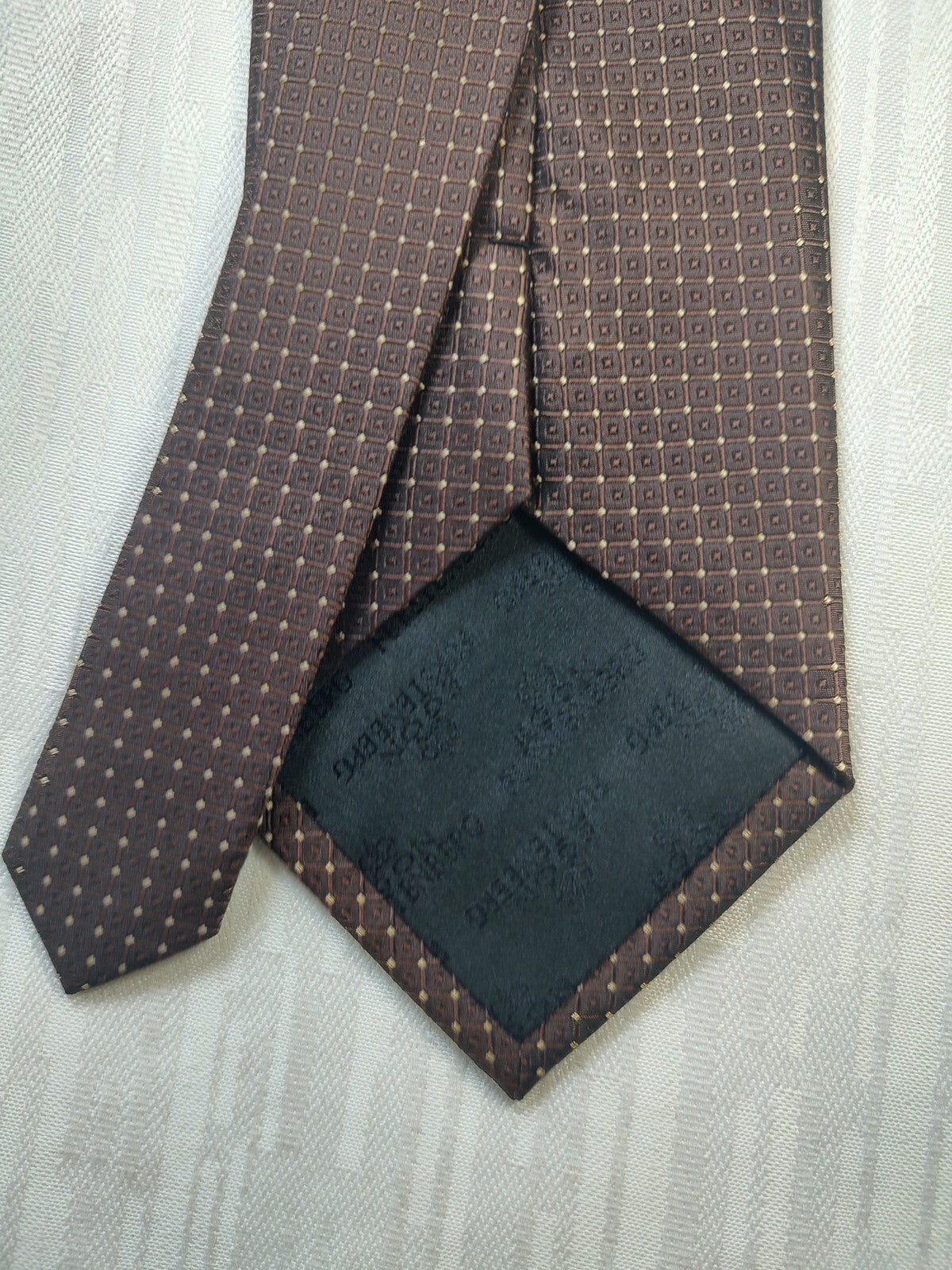 EGON VON FURSTENBERG 100% SILK TIE SETA CRAVATTA NECKTIE MADE IN ITALY CLASSIC