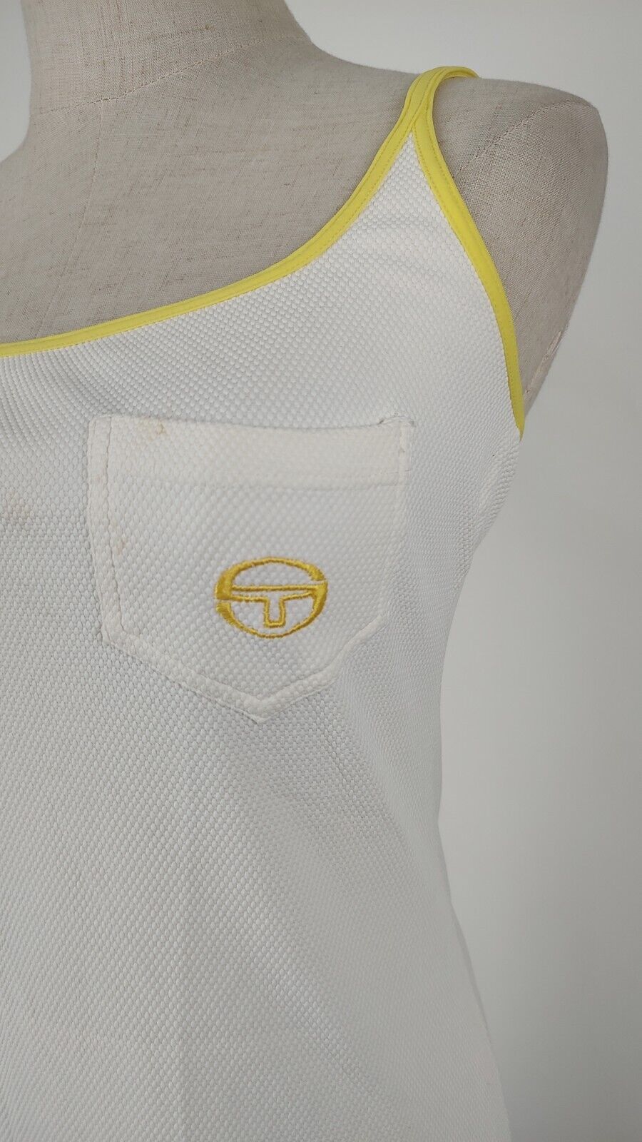 SERGIO TACCHINI VESTITO DONNA TG. S WOMAN CASUAL TENNIS VINTAGE DRESS