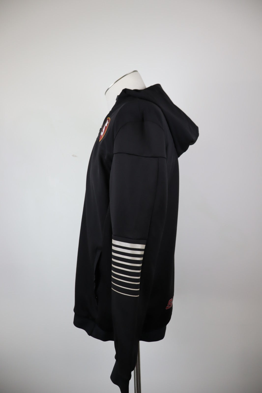 ZEUS SALERNITANA GIACCA FELPA ZIP CALCIO UOMO Tg XL SOCCER MAN JACKET SPORT