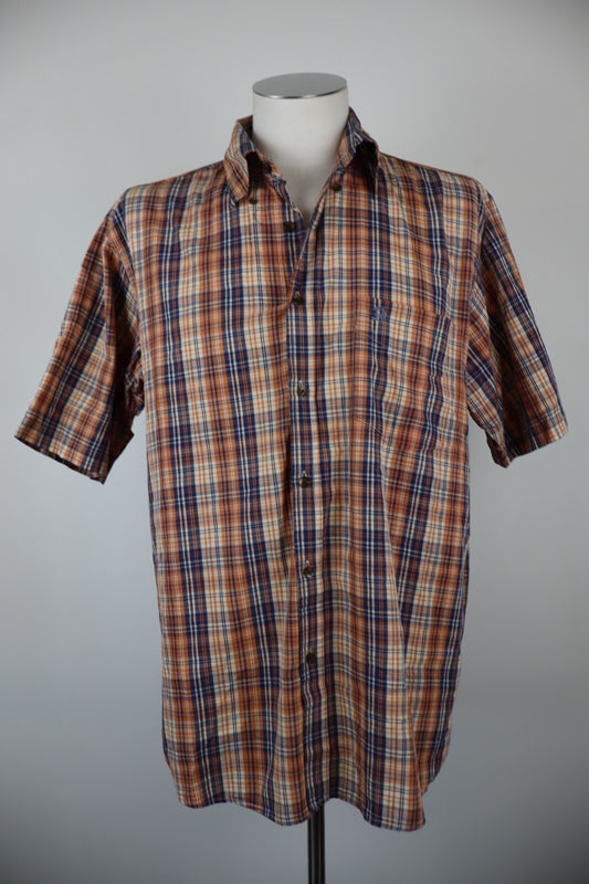 RIFLE CAMICIA UOMO TG. XL MAN CASUAL VINTAGE SHIRT COTONE COTTON