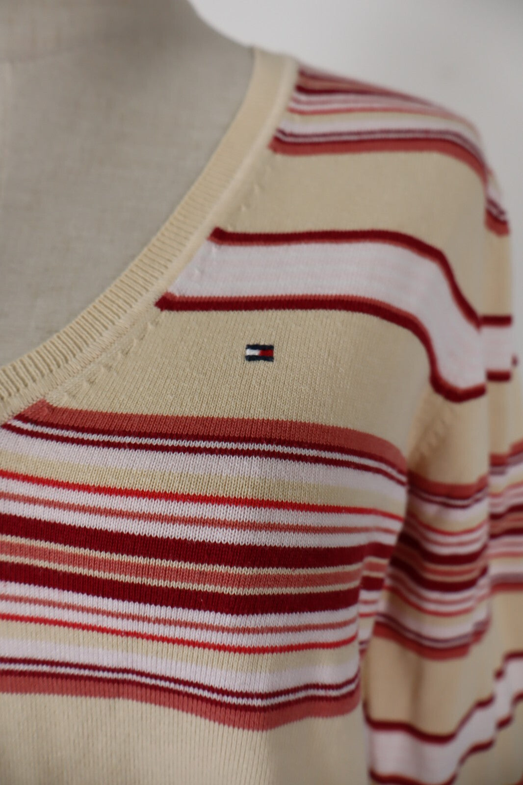 TOMMY HILFIGER MAGLIONE COTONE DONNA TG L WOMAN CASUAL COTTON SWEATER