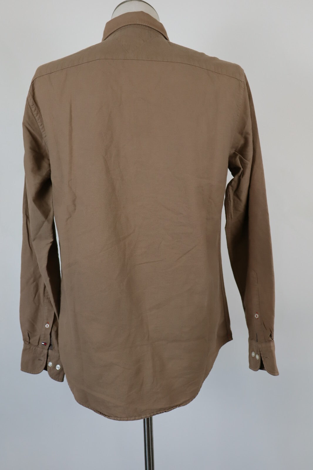 TOMMY HILFIGER CAMICIA UOMO COTONE TG. M MAN CASUAL VINTAGE SHIRT