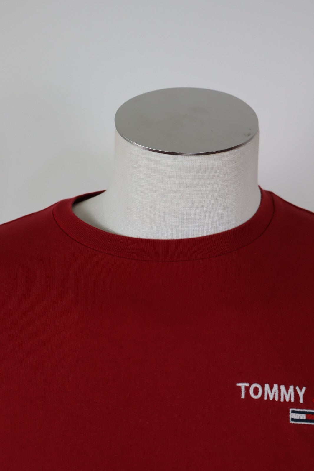 TOMMY JEANS HILFIGER MAGLIA COTONE UOMO TG. XS MAN T- SHIRT CASUAL VINTAGE