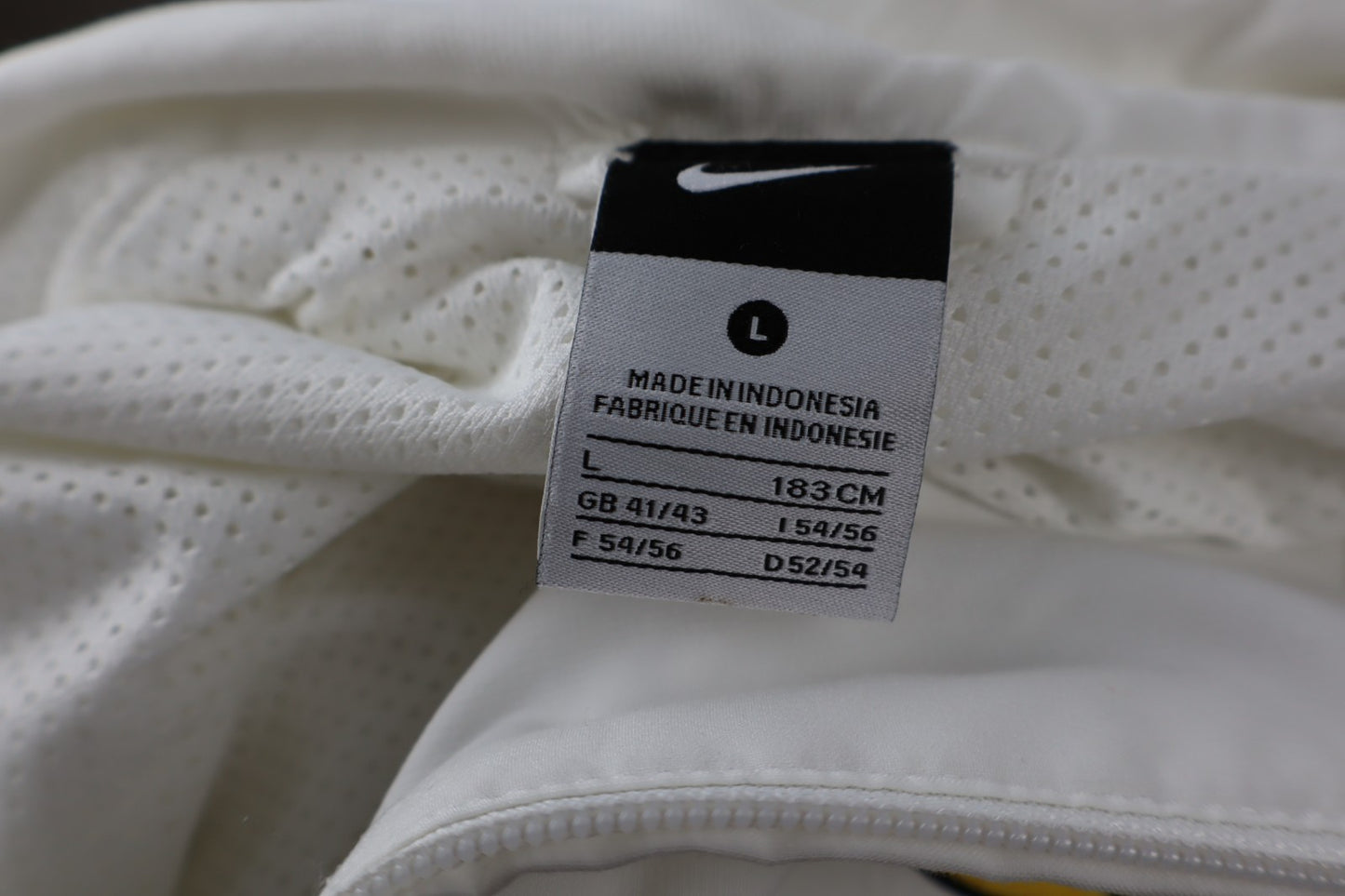 NIKE FC FANANO GIACCA SPORTIVA UOMO CALCIO Tg L MAN SOCCER VINTAGE JACKET