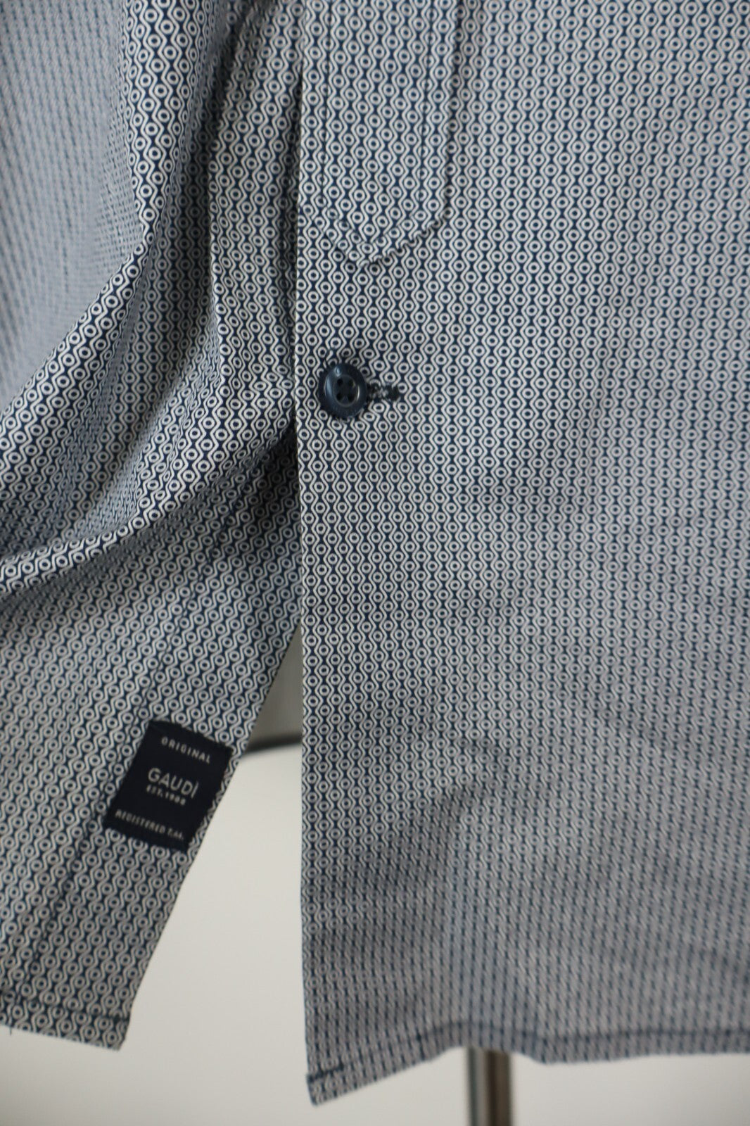 GAUDI JEANS CAMICIA UOMO COTONE TG XL MAN CASUAL VINTAGE SHIRT COTONE