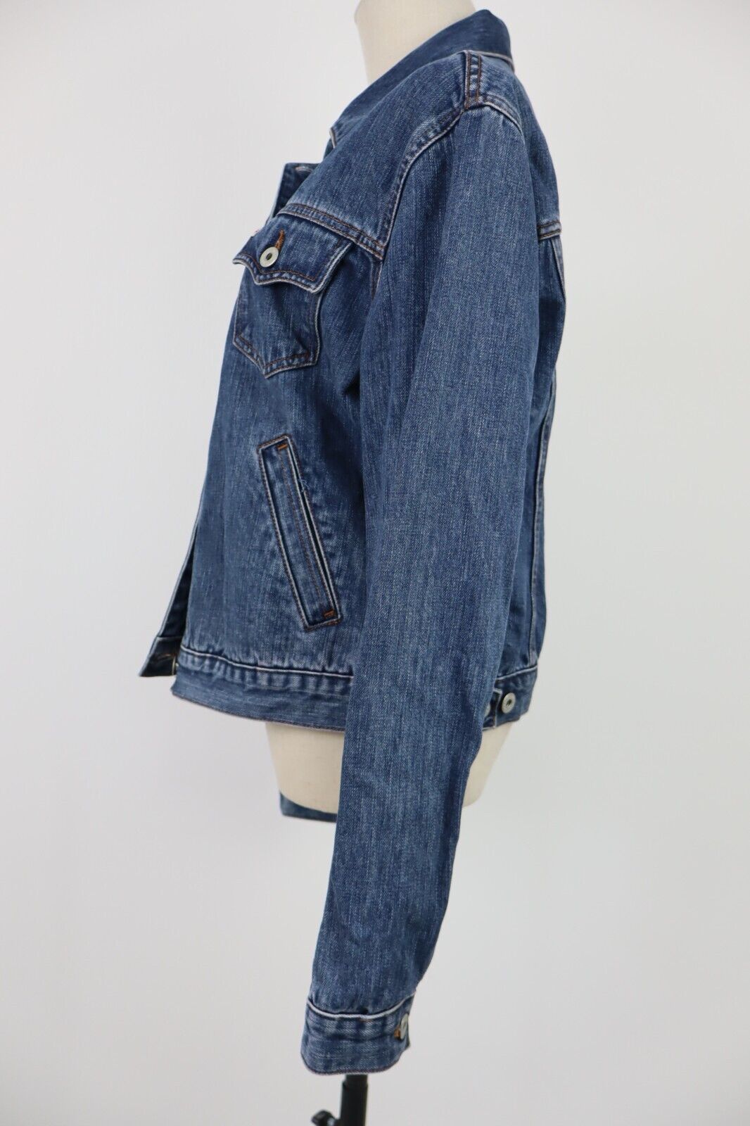 CASUCCI JEANS GIUBBINO DONNA Tg. XL WOMAN CASUAL JACKET COTONE DENIM