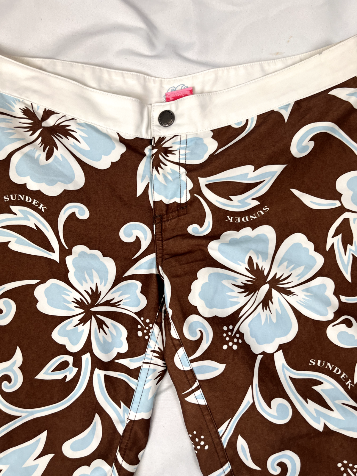 SUNDEK COSTUME PANTALONCINO MARE UOMO TG 2 MEN SWIMSUIT VINTAGE CASUAL