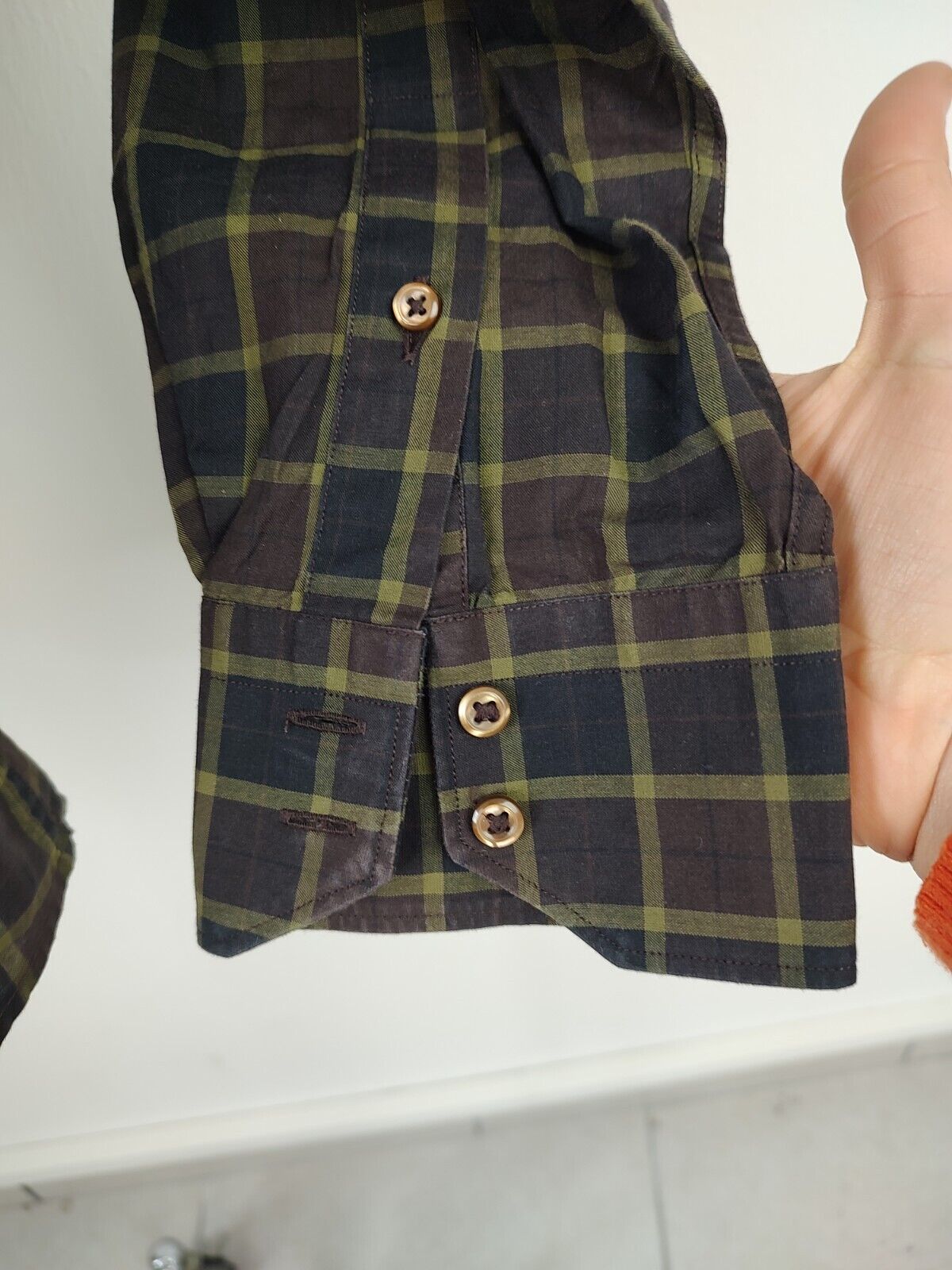 CONTE OF FLORENCE CAMICIA UOMO COTONE TG L MAN CASUAL VINTAGE SHIRT