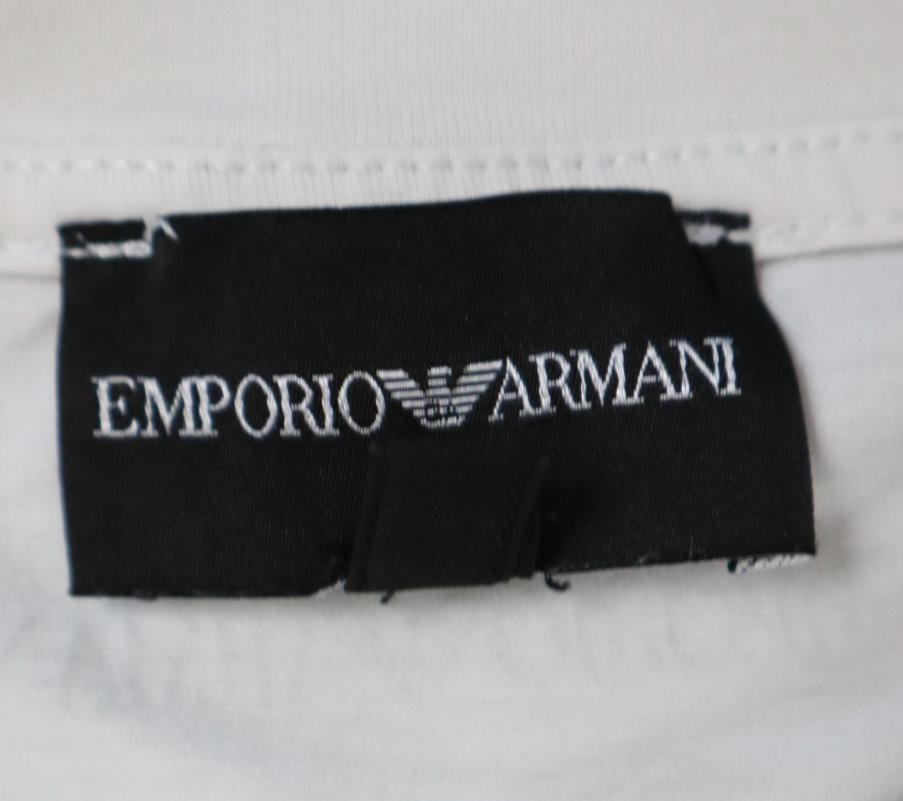 EMPORIO ARMANI MAGLIA COTONE DONNA TG. 36 WOMAN CASUAL VINTAGE T-SHIRT