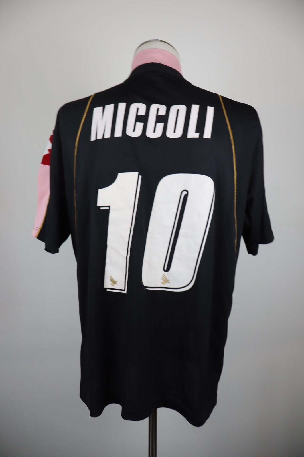 LOTTO PALERMO MICCOLI N 10 MAGLIA CALCIO UOMO 2XL TRIKOT JERSEY SOCCER VINTAGE