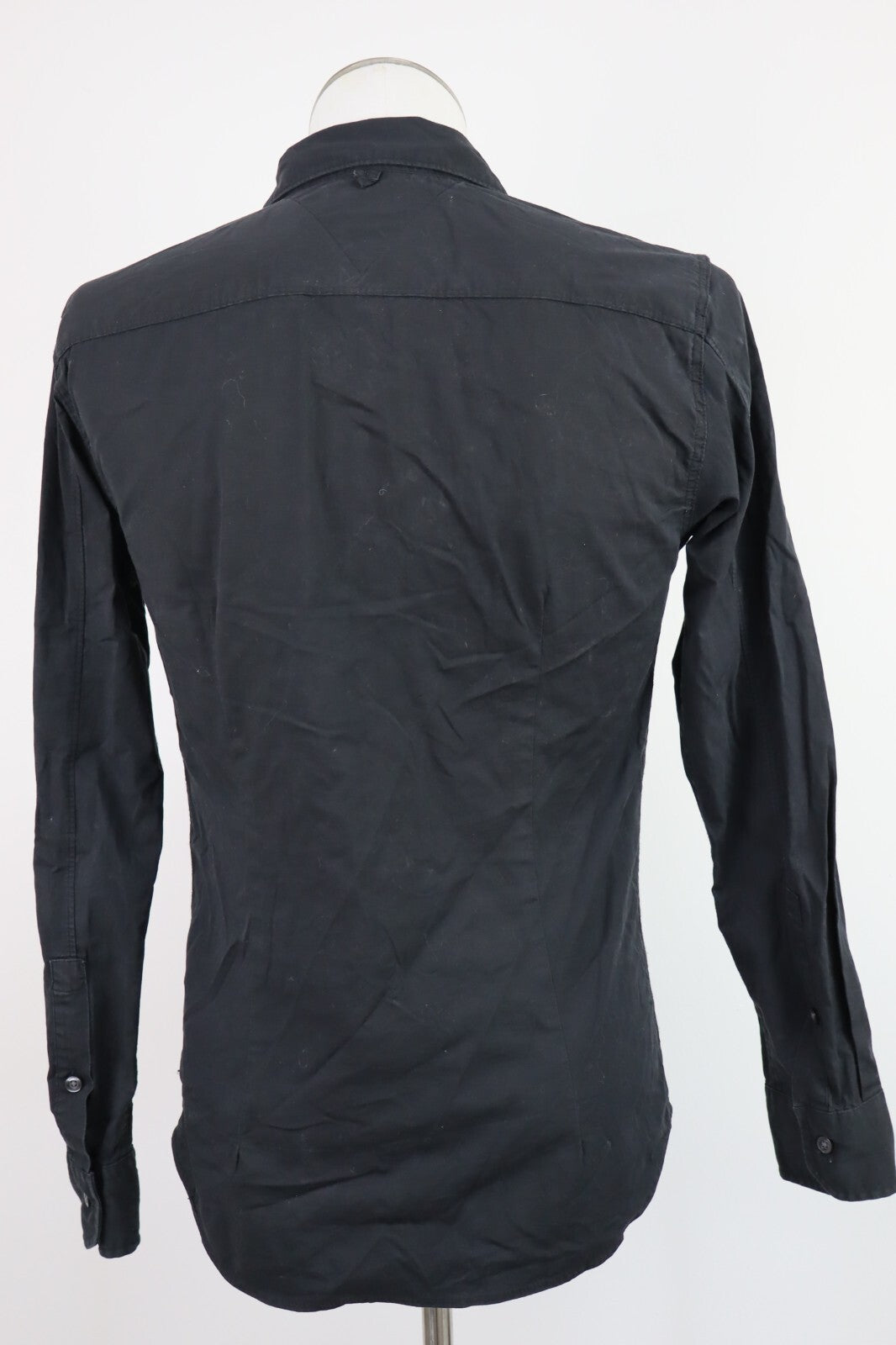 TOMMY JEANS HILFIGER CAMICIA SHIRT UOMO Tg S MAN VINTAGE CASUAL COTONE SLIM FIT