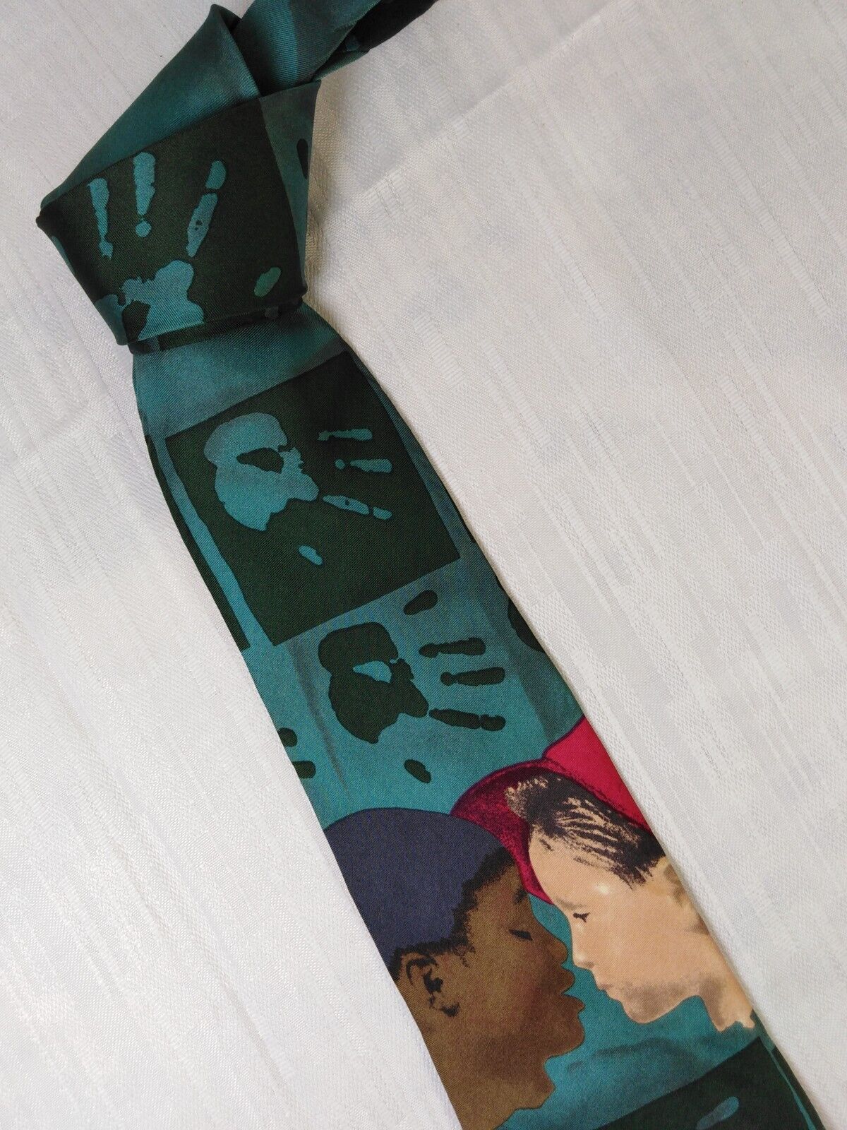 LANCETTI 100% SILK TIE SETA CRAVATTA NECKTIE MADE IN ITALY