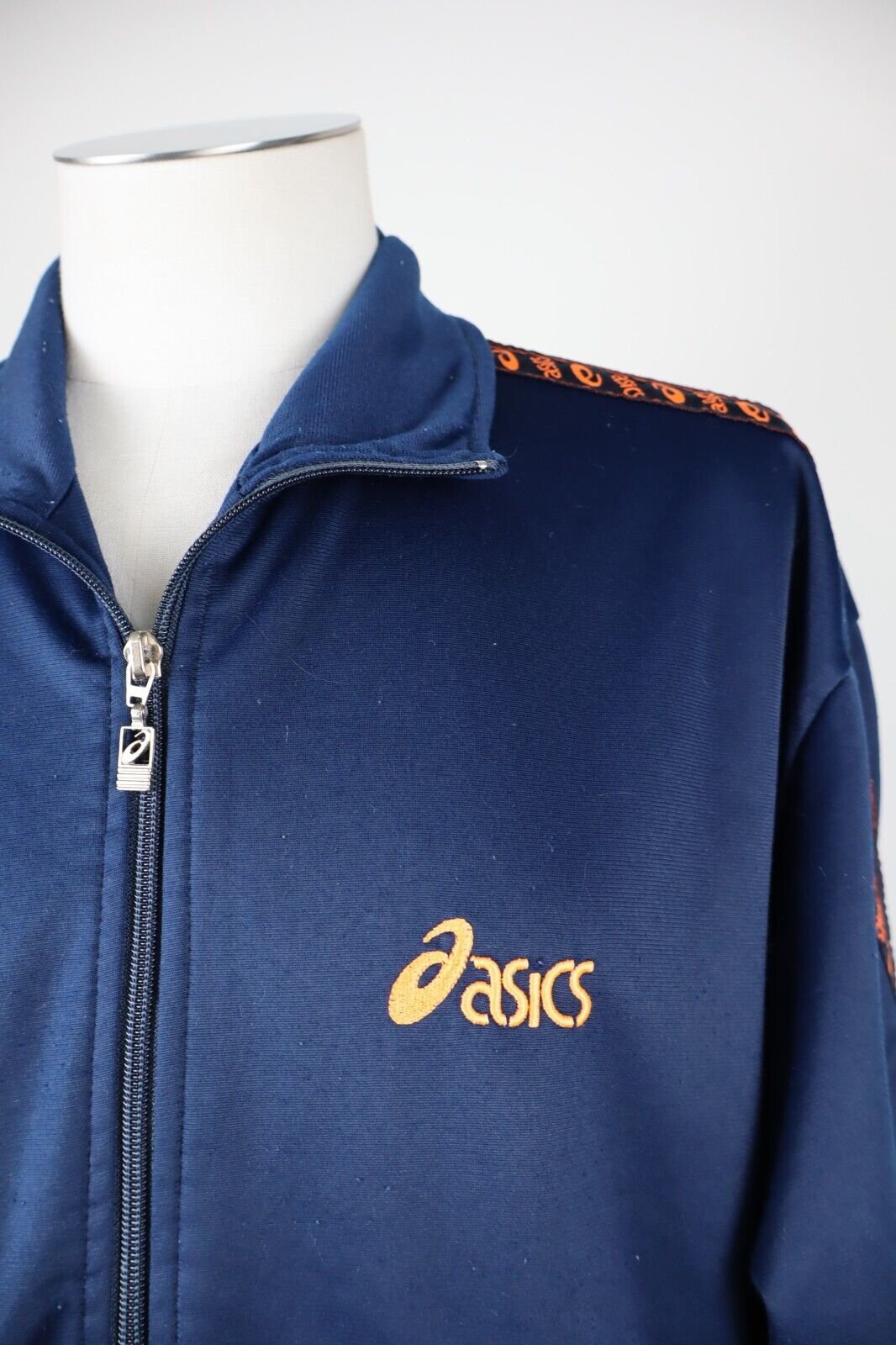 ASICS GIACCA SPORTIVA UOMO Tg. L MAN VINTAGE CASUAL SPORT JACKET