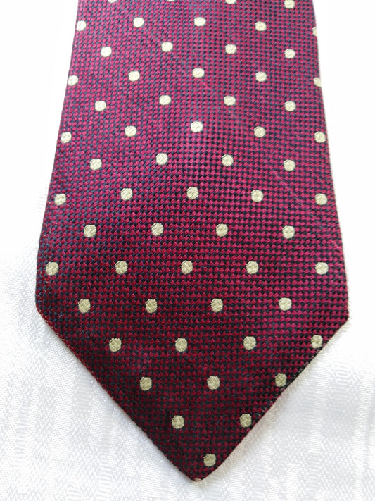 ABERCROMBIE & FITCH  100% SETA SILK TIE CRAVATTA NECKTIE USA VINTAGE