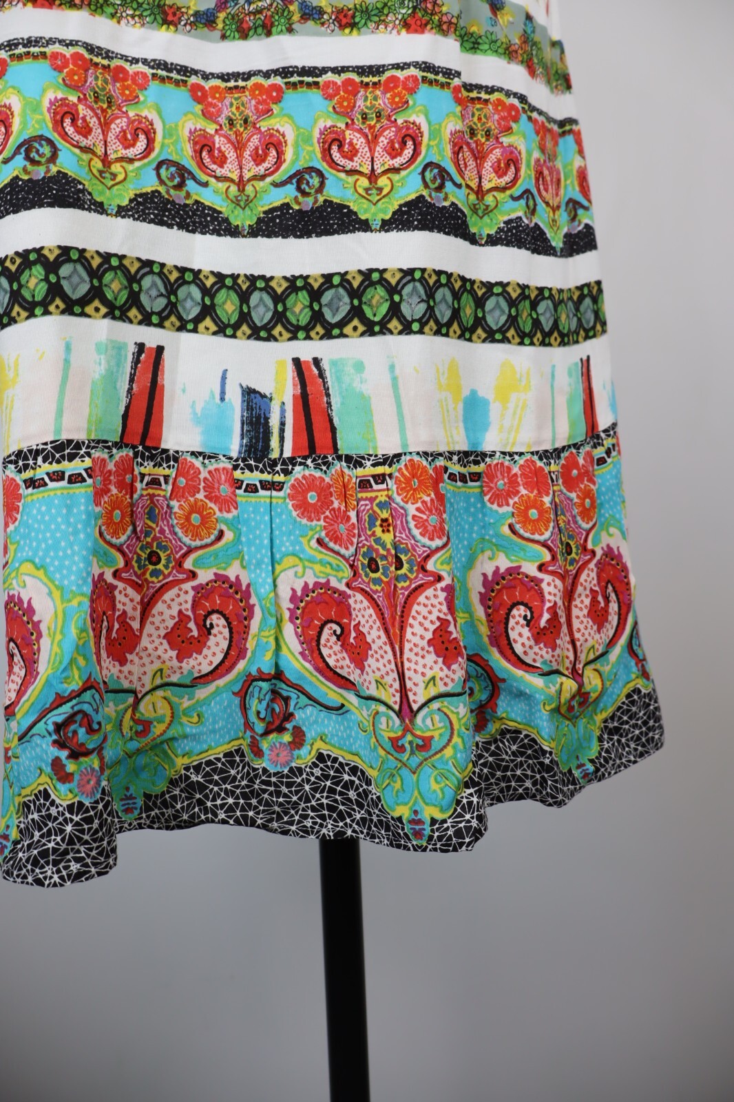 DESIGUAL VESTITO ABITO DONNA TG. 40 WOMAN CASUAL VINTAGE DRESS