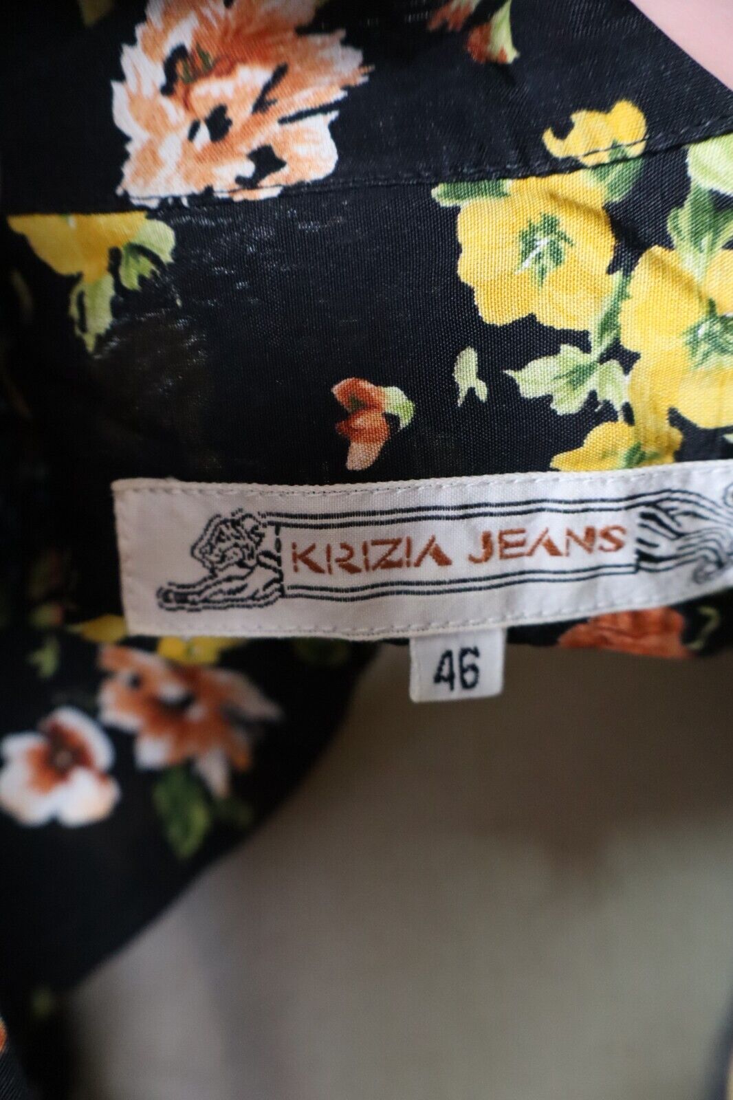 KRIZIA JEANS CAMICIA  DONNA TG. 46 WOMAN SHIRT CASUAL VINTAGE