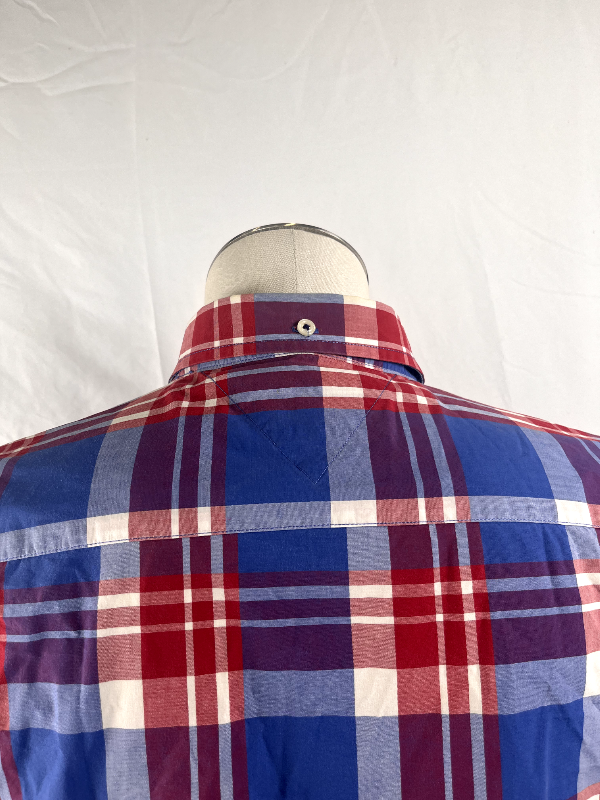 TOMMY HILFIGER CAMICIA COTONE SHIRT UOMO Tg. 2XL MAN VINTAGE CASUAL COTTON