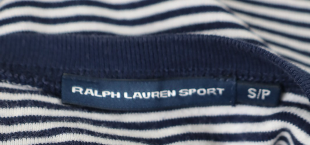RALPH LAUREN  SPORT MAGLIA DONNA 100% COTONE TG S/P WOMAN CASUAL VINTAGE T-SHIRT