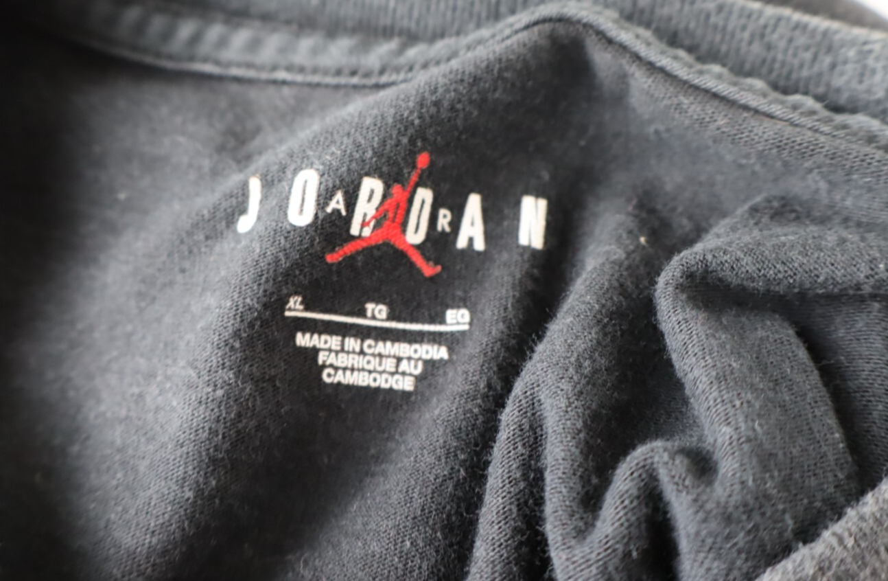 NIKE AIR JORDAN MAGLIA COTONE UOMO TG XL MAN COTTON T-SHIRT CASUAL VINTAGE
