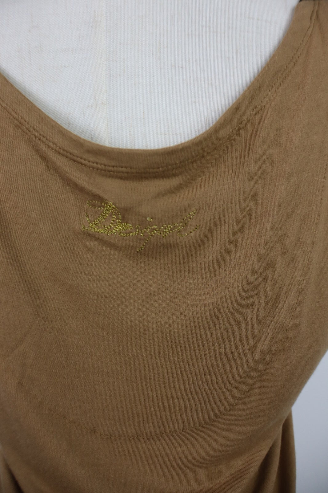 DESIGUAL MAGLIA DONNA TG. XL WOMAN CASUAL VINTAGE T-SHIRT