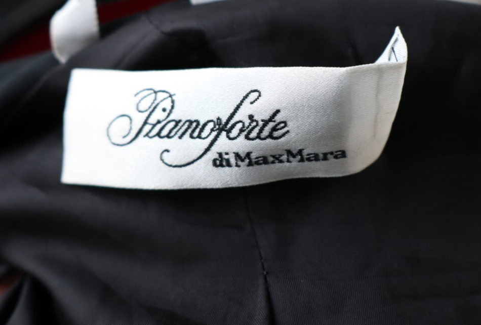 PIANOFORTE MAX MARA BLAZER COPRISPALLE GIACCA DONNA TG 46 WOMAN VINTAGE ITALY