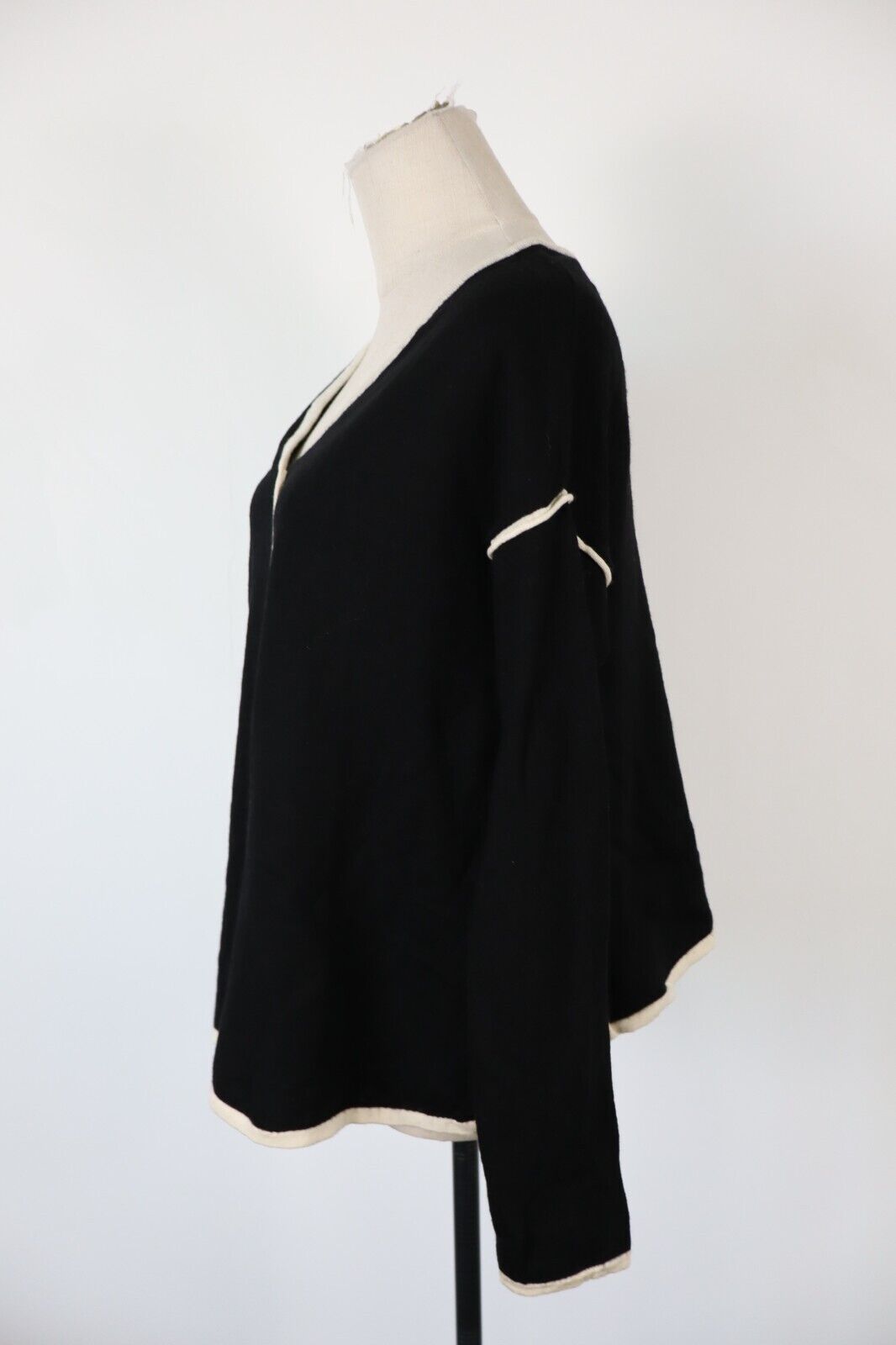 LIU JO MAGLIONE CARDIGAN DONNA Tg 48 WOMAN CASUAL SWEATER VINTAGE LANA