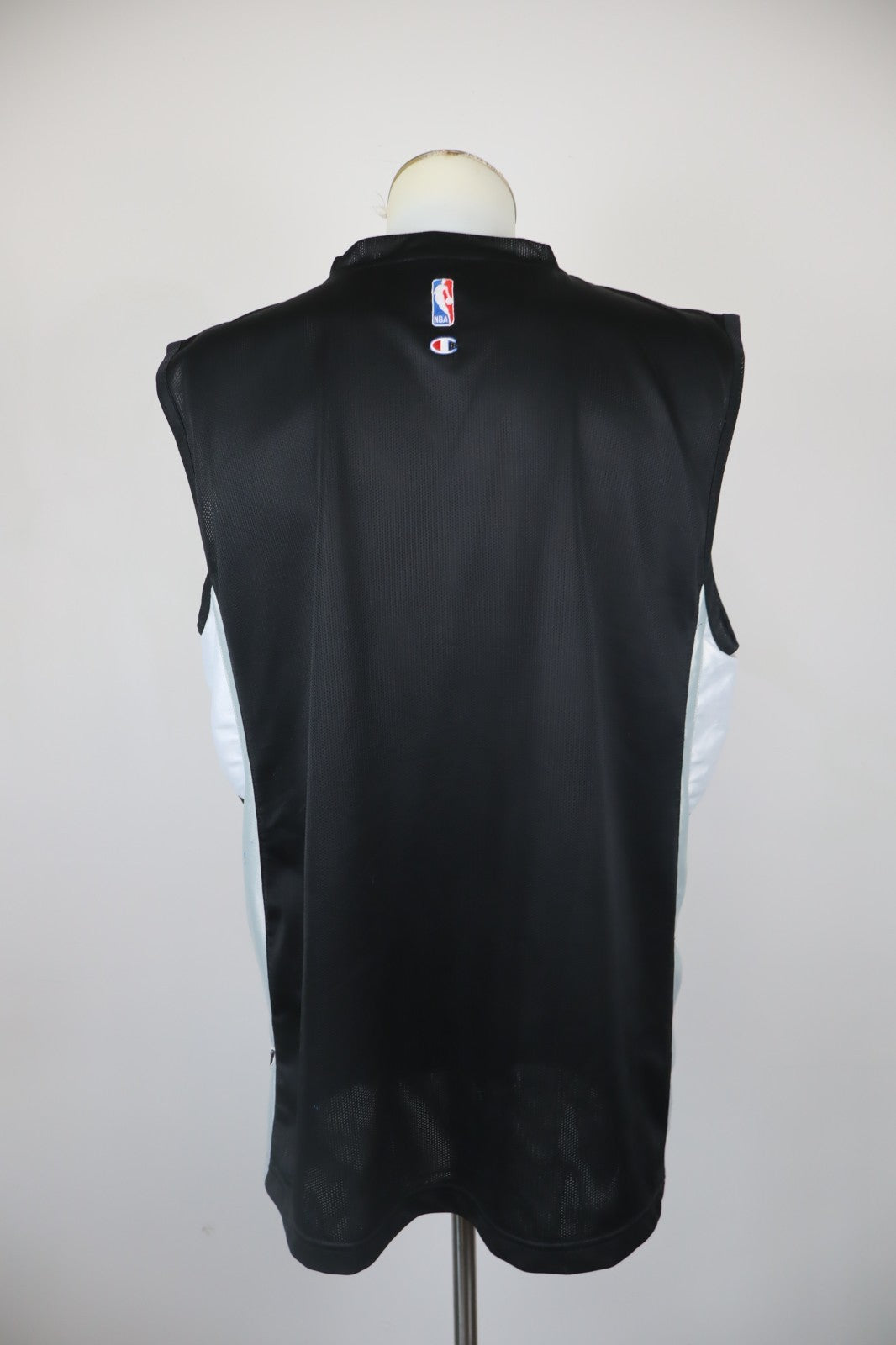 CHAMPION SPURS MAGLIA SMANICATA CANOTTA BASKET T-SHIRT UOMO TG L SHIRT SPORT