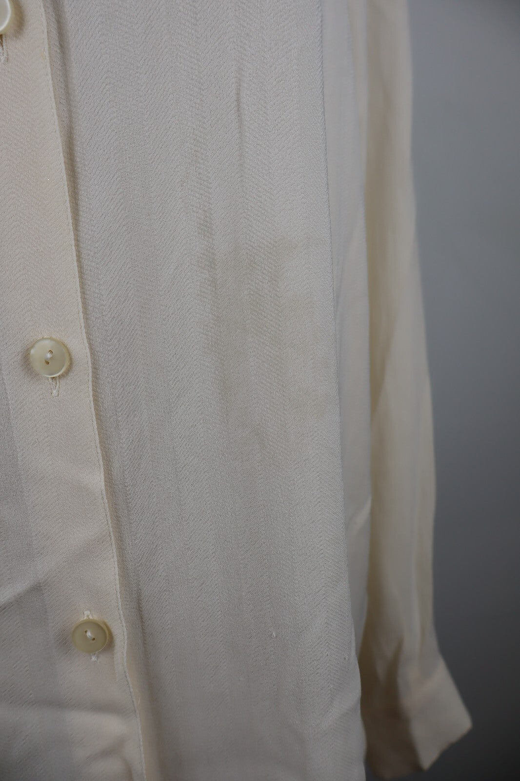 MARINA RINALDI CAMICIA DONNA TG. 25 WOMAN SHIRT CASUAL VINTAGE SETA SILK SOIE