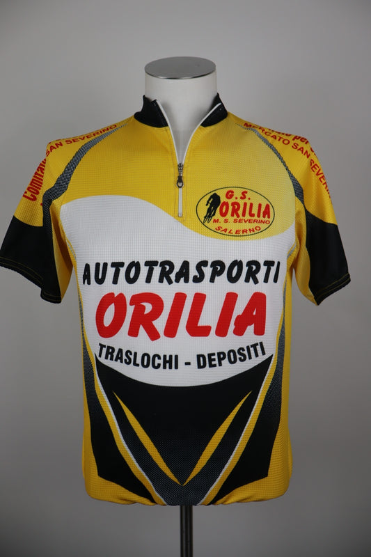 URBANI MAGLIA CICLISMO UOMO L MAN SHIRT BIKE CYCLING SPORT VINTAGE MANICA CORTA