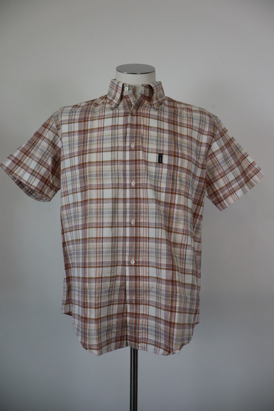 SERGIO TACCHINI CAMICIA UOMO COTONE TG M MAN CASUAL VINTAGE SHIRT COTONE