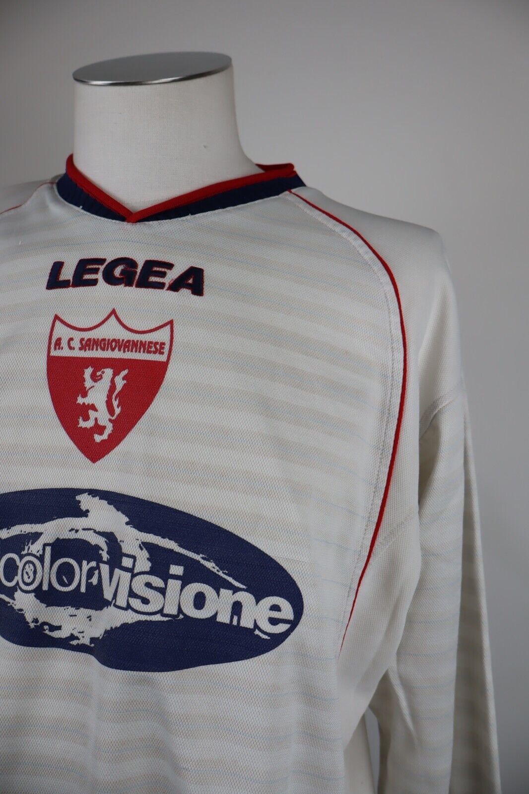 LEGEA SANGIOVANNESE CIAVARDONI N 21 MAGLIA CALCIO UOMO L SOCCER JERSEY VINTAGE