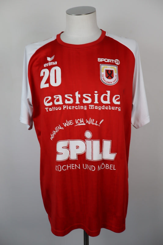 ERIMA SVI HANDBAIL RXLEBEN N 20 MAGLIA CALCIO UOMO XL SHIRT SOCCER JERSEY SPORT