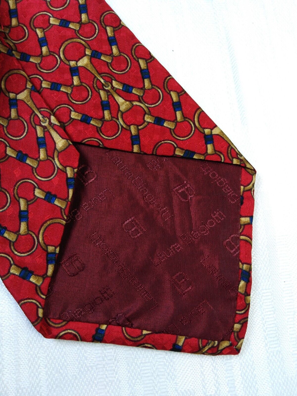 LAURA BIAGIOTTI 100%  SILK TIE SETA CRAVATTA NECKTIE MADE IN ITALY