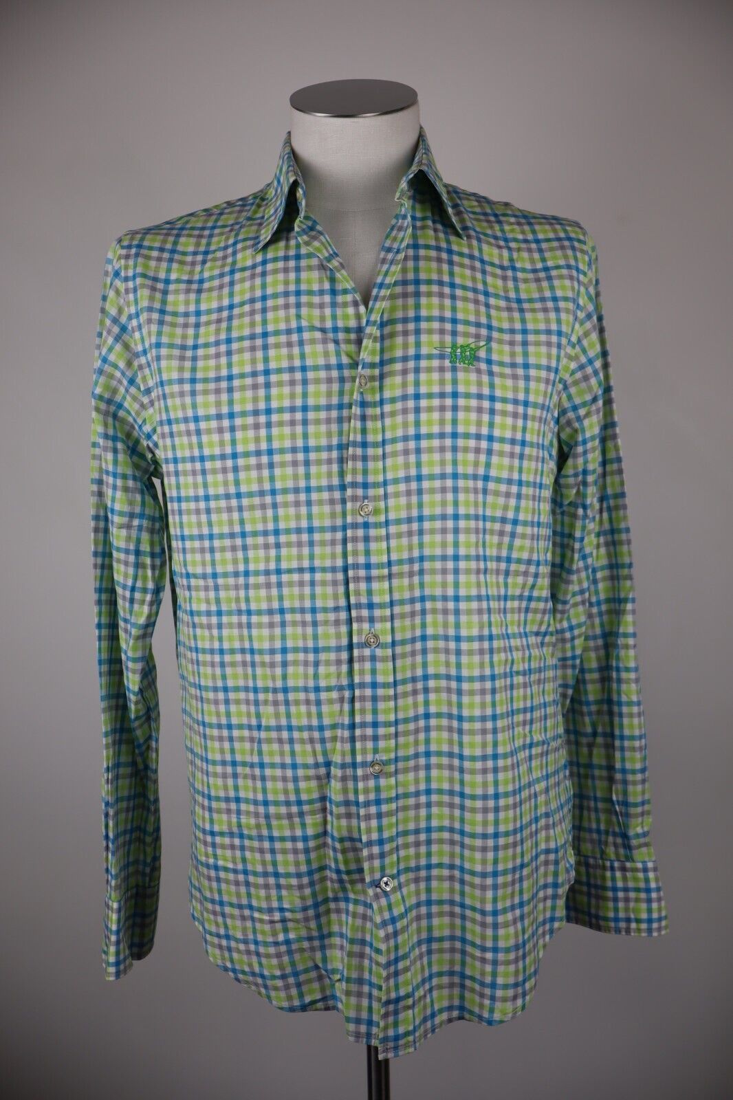 HENRY COTTON'S CAMICIA UOMO TG. 38 MAN CASUAL VINTAGE SHIRT COTONE COTTON