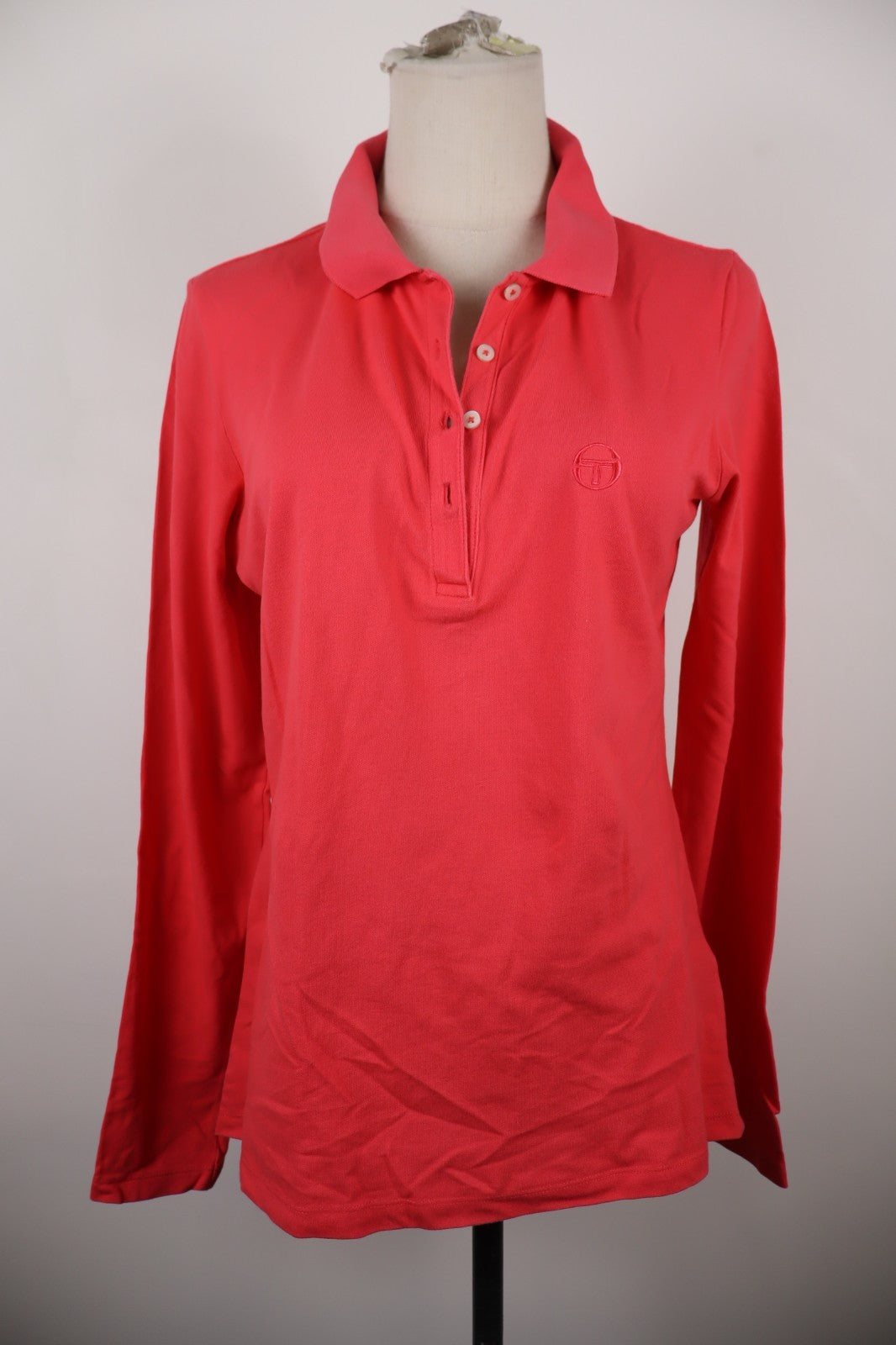 SERGIO TACCHINI POLO MAGLIA DONNA XL WOMAN CASUAL T-SHIRT VINTAGE COTONE COTTON