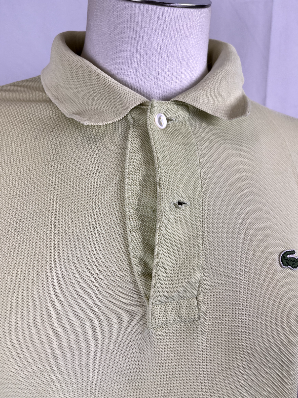 LACOSTE POLO MAGLIA UOMO COTONE TG. 4 MAN COTTON SHIRT CASUAL VINTAGE