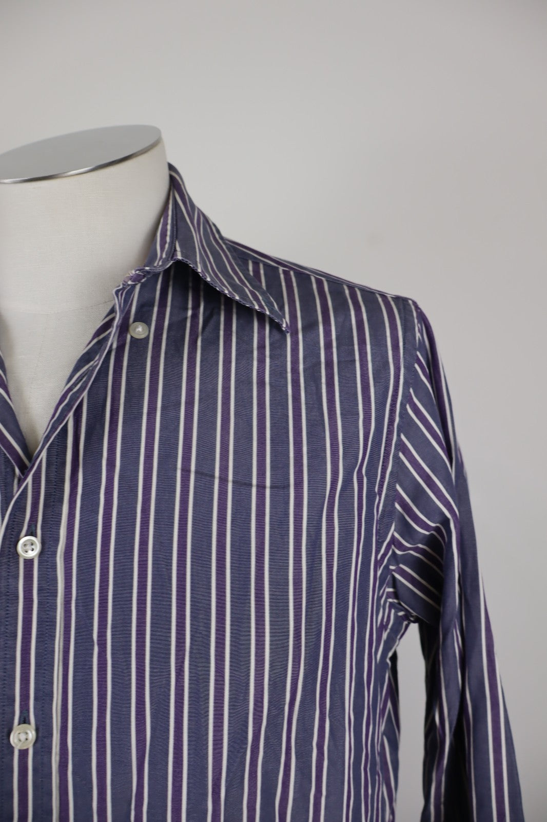 TOMMY HILFIGER CAMICIA MANICA LUNGA UOMO TG. S MAN CASUAL VINTAGE SHIRT COTONE