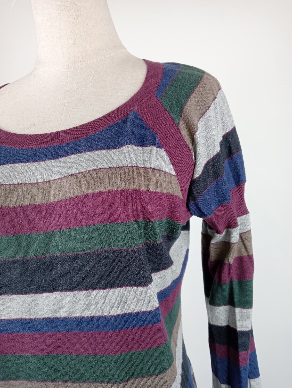 HUGO BOSS MAGLIONE COTONE LANA DONNA L WOMAN CASUAL SWEATER VINTAGE