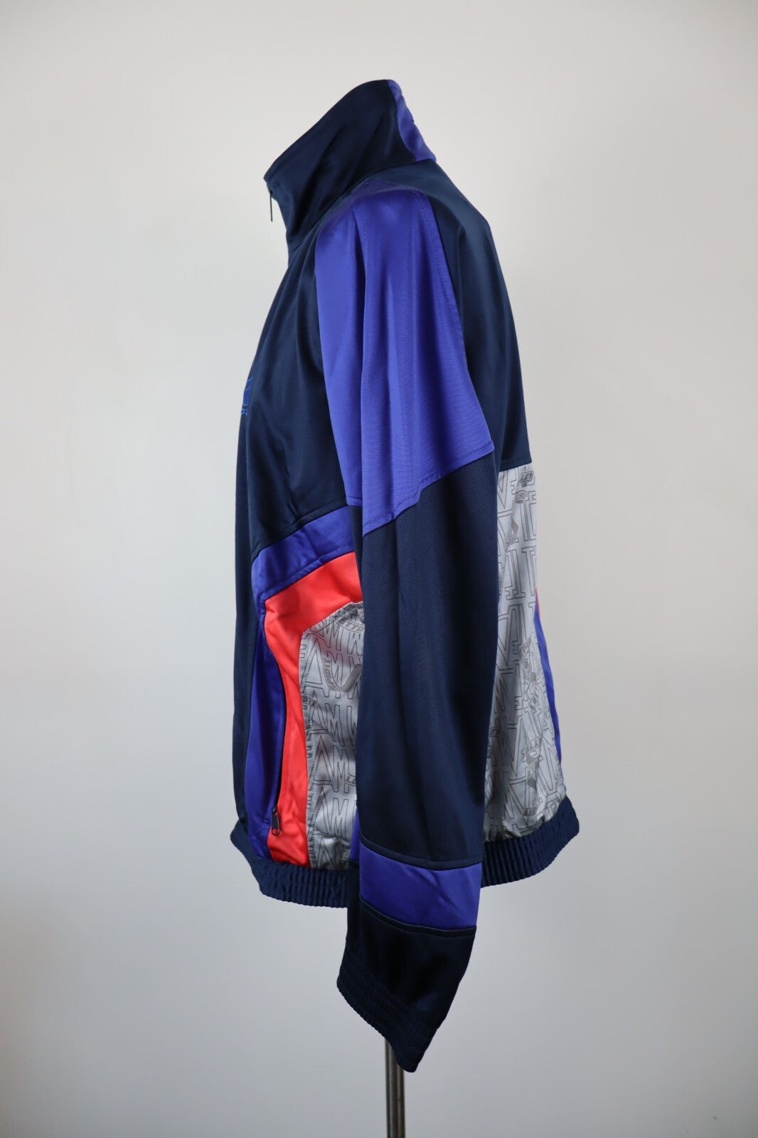 LOTTO GIACCA TENNIS JACKET CON ZIP MAN SHIRT UOMO TG M VINTAGE SPORT TRAINING