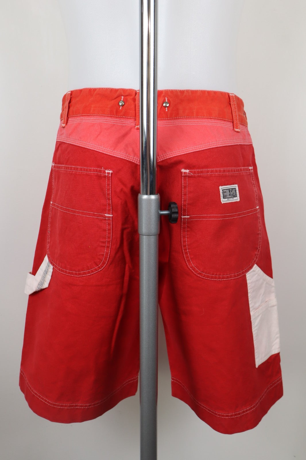 FERRE JEANS BERMUDA PANTALONE SHORTS UOMO TG 17 MAN VINTAGE CASUAL PANTS COTONE