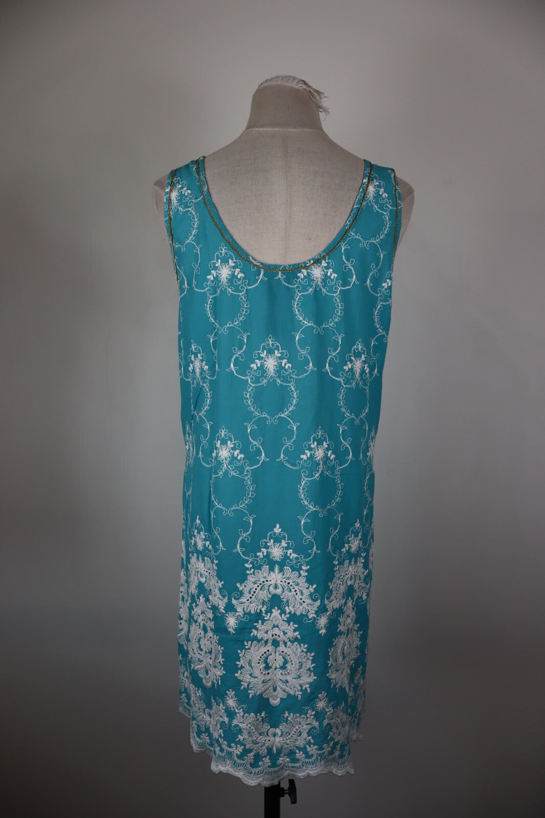 CUSTO BARCELONA VESTITO ABITO DONNA TG 4 WOMAN CASUAL VINTAGE DRESS