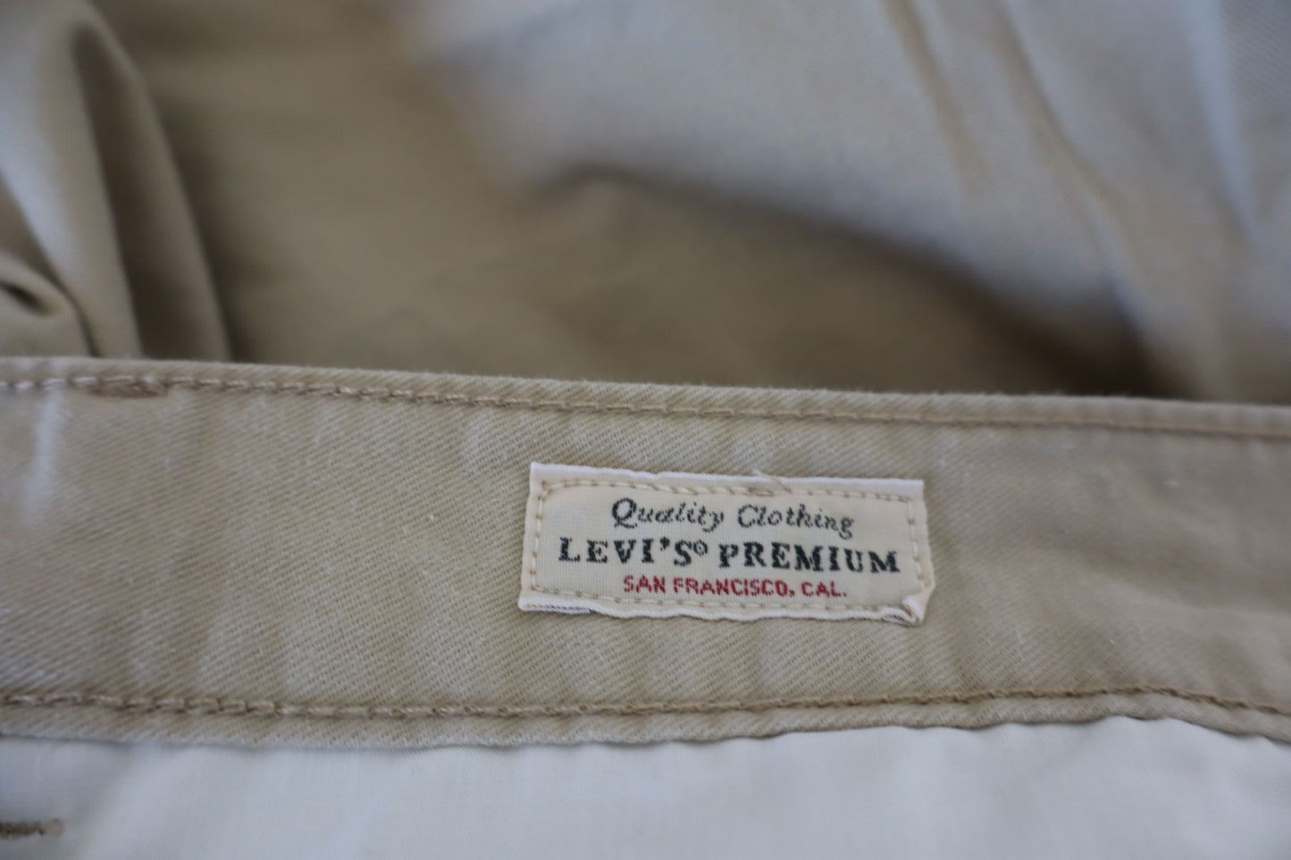 LEVI'S BERMUDA PANTALONE SHORTS UOMO TG 29 MAN VINTAGE CASUAL PANTS COTONE