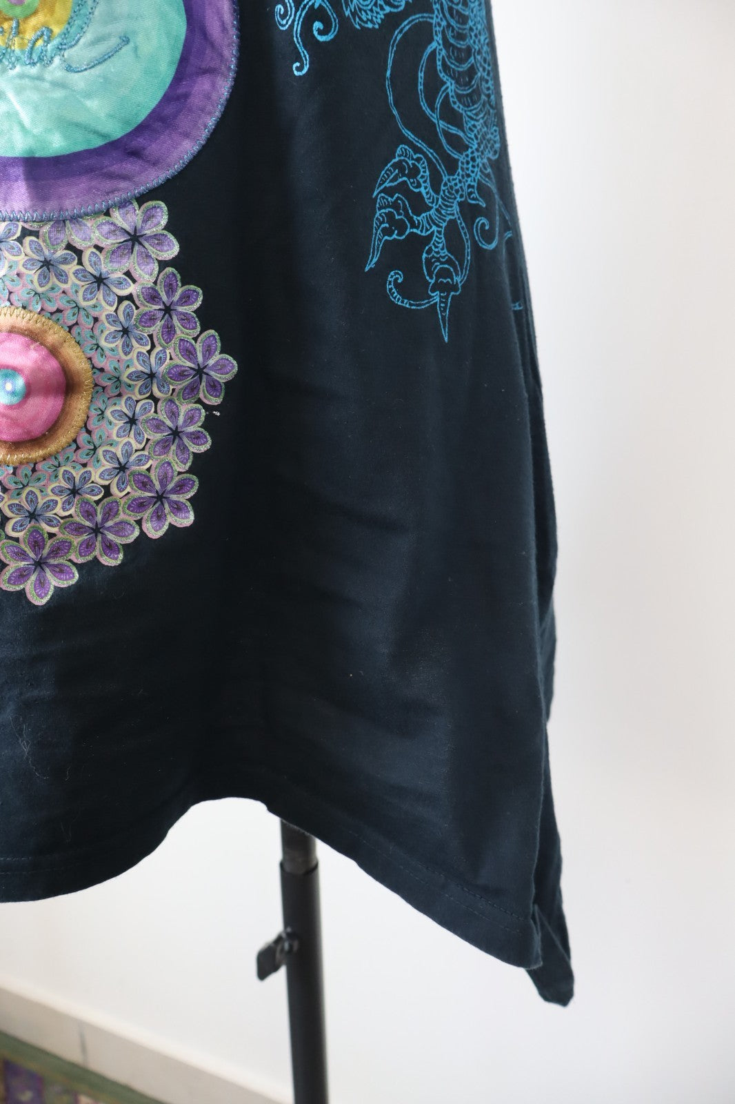 DESIGUAL VESTITO DONNA TG. M WOMAN CASUAL VINTAGE DRESS COTONE