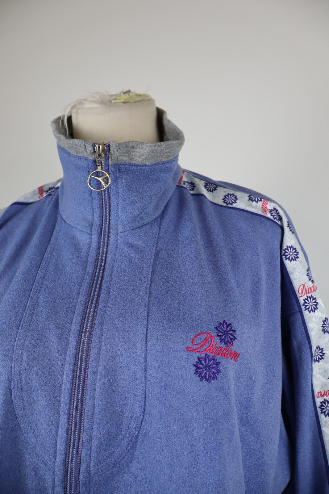 KILIMANJARO FELPA CON ZIP DONNA Tg 42 WOMAN CASUAL VINTAGE SPORT SWEATSHIRT
